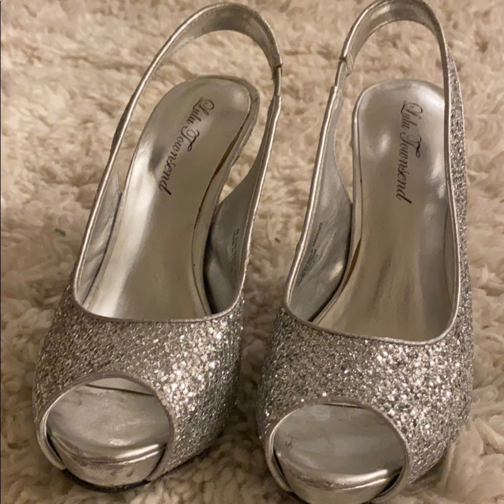 Sparkly heels